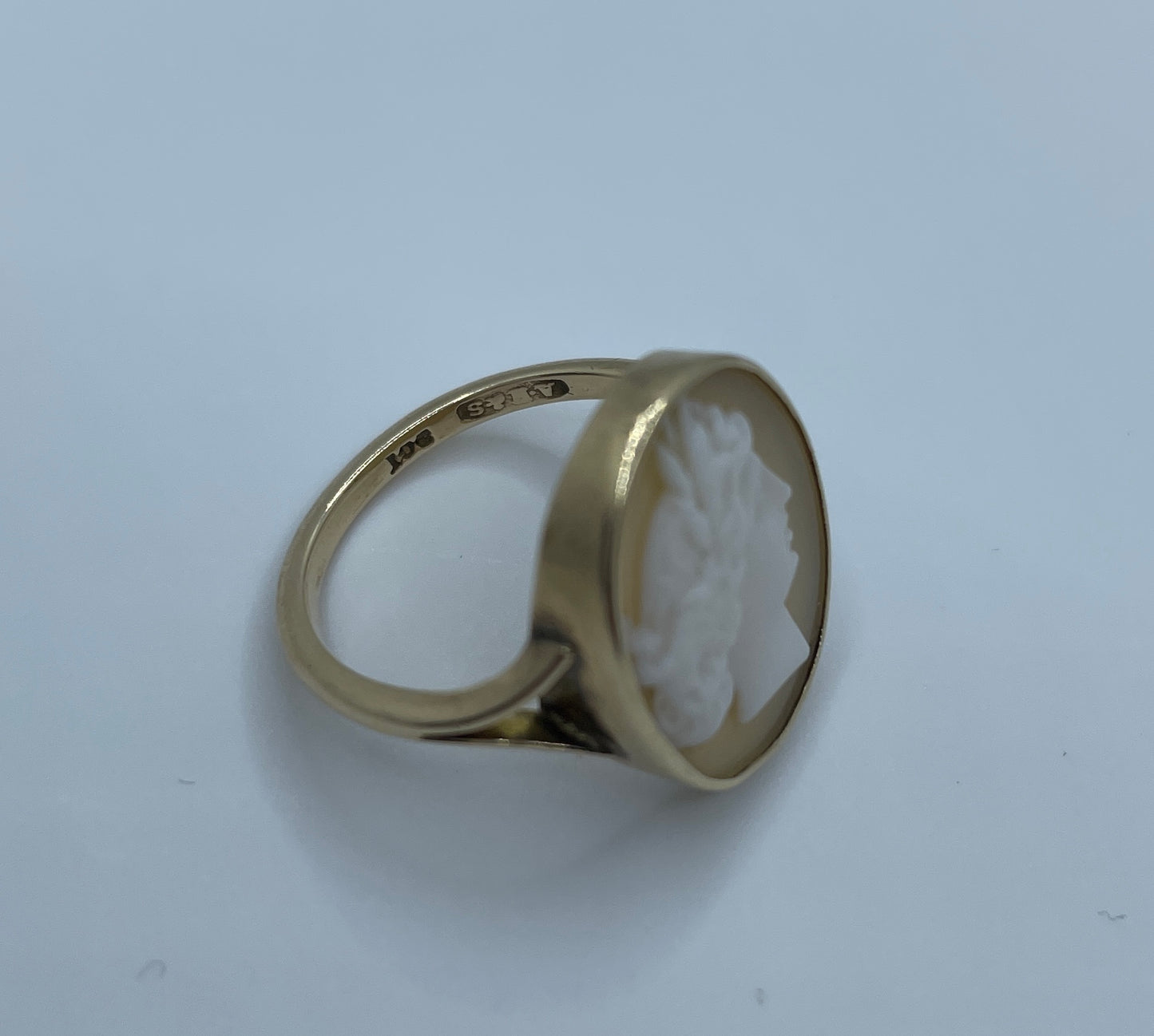 Early 20th Century Shell Cameo Ring