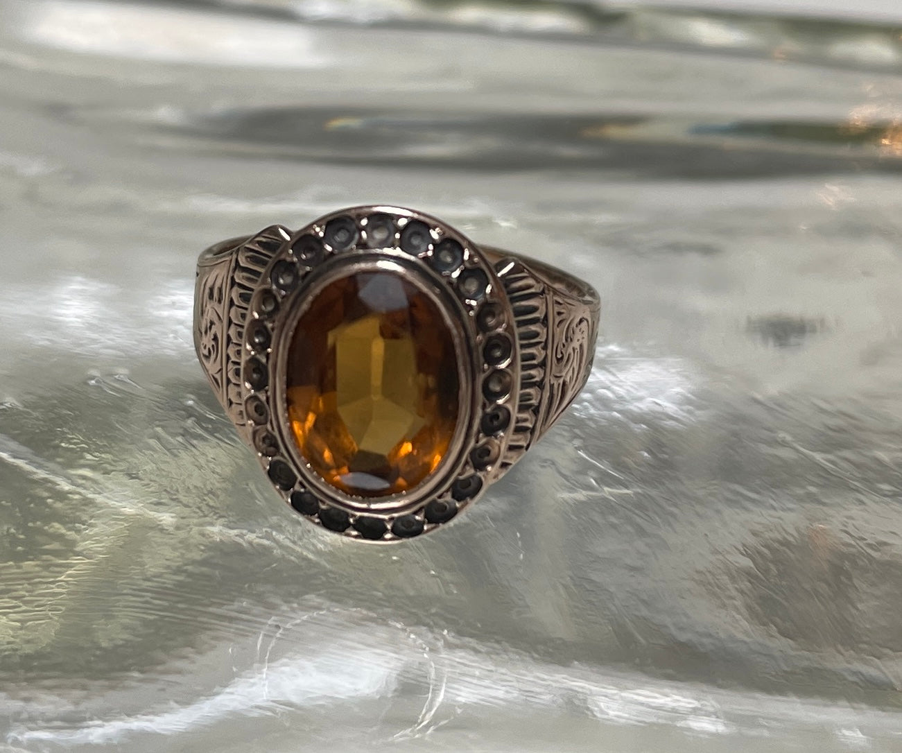Late Victorian Citrine Ring