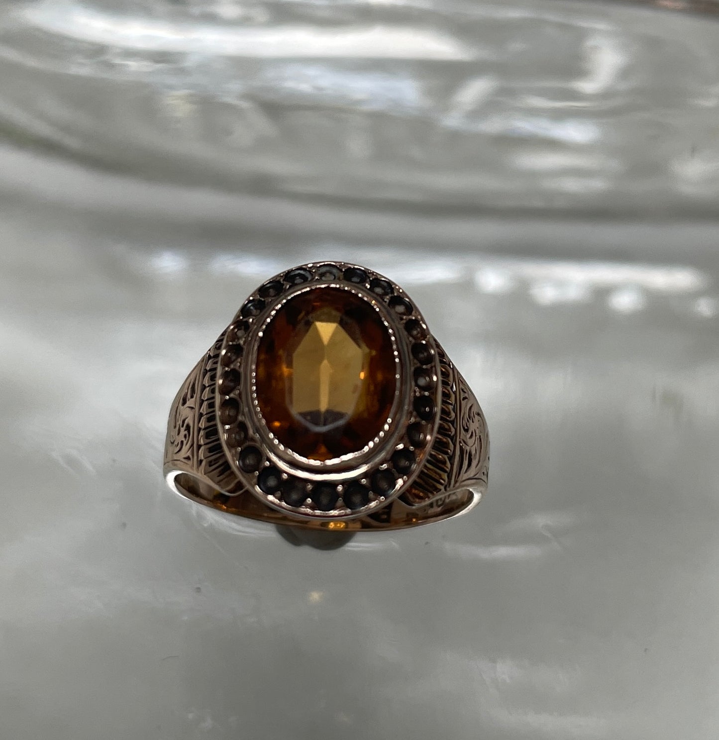 Late Victorian Citrine Ring