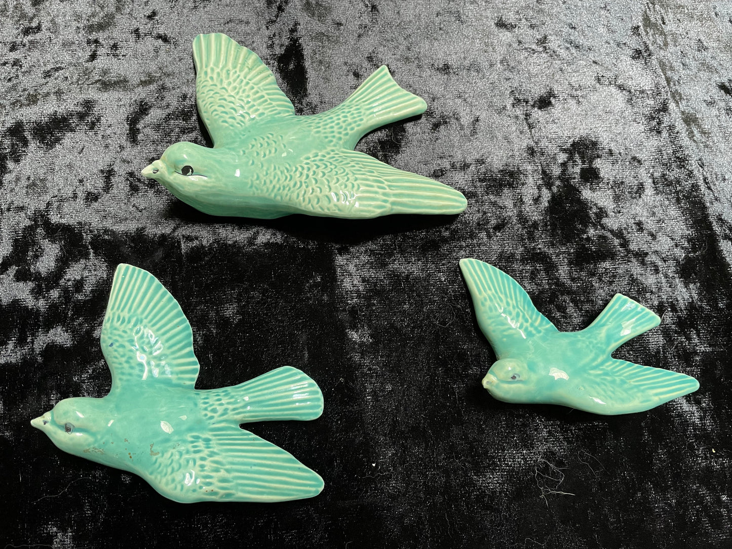 Swallows In Green