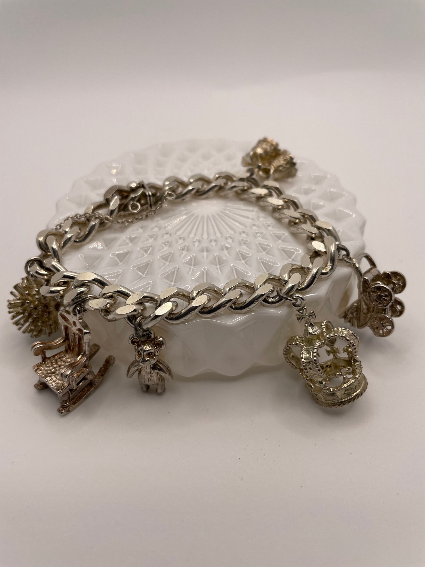 Silver Charm Bracelet