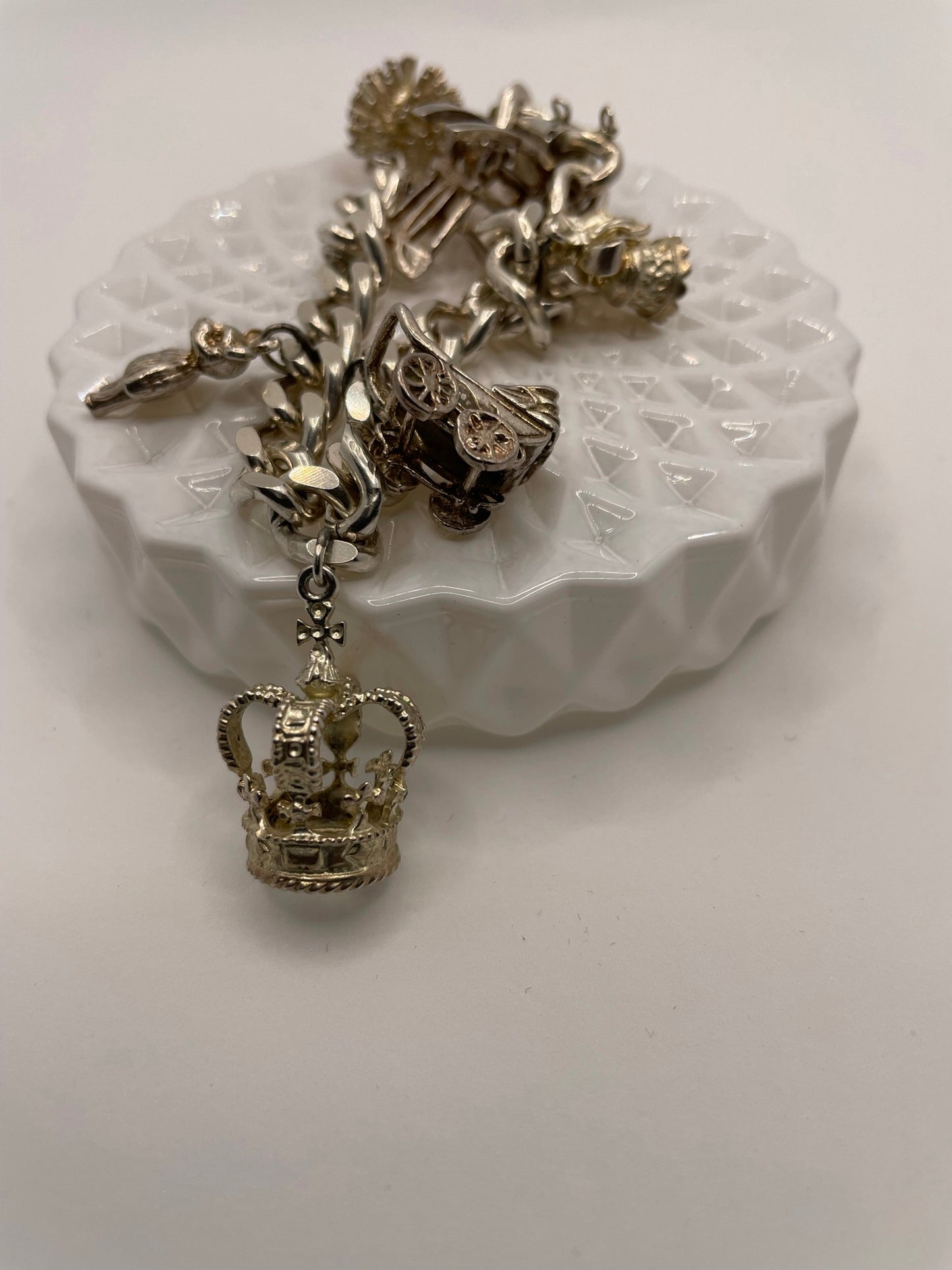 Silver Charm Bracelet
