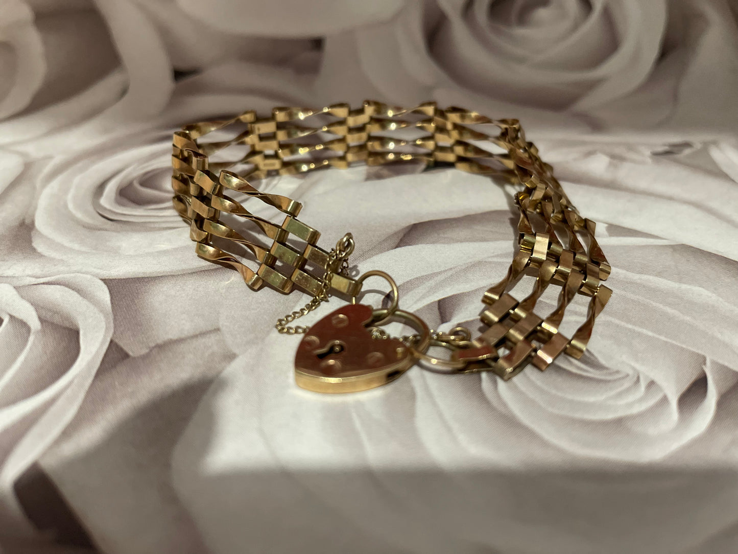 9ct Gold 1950s Bracelet