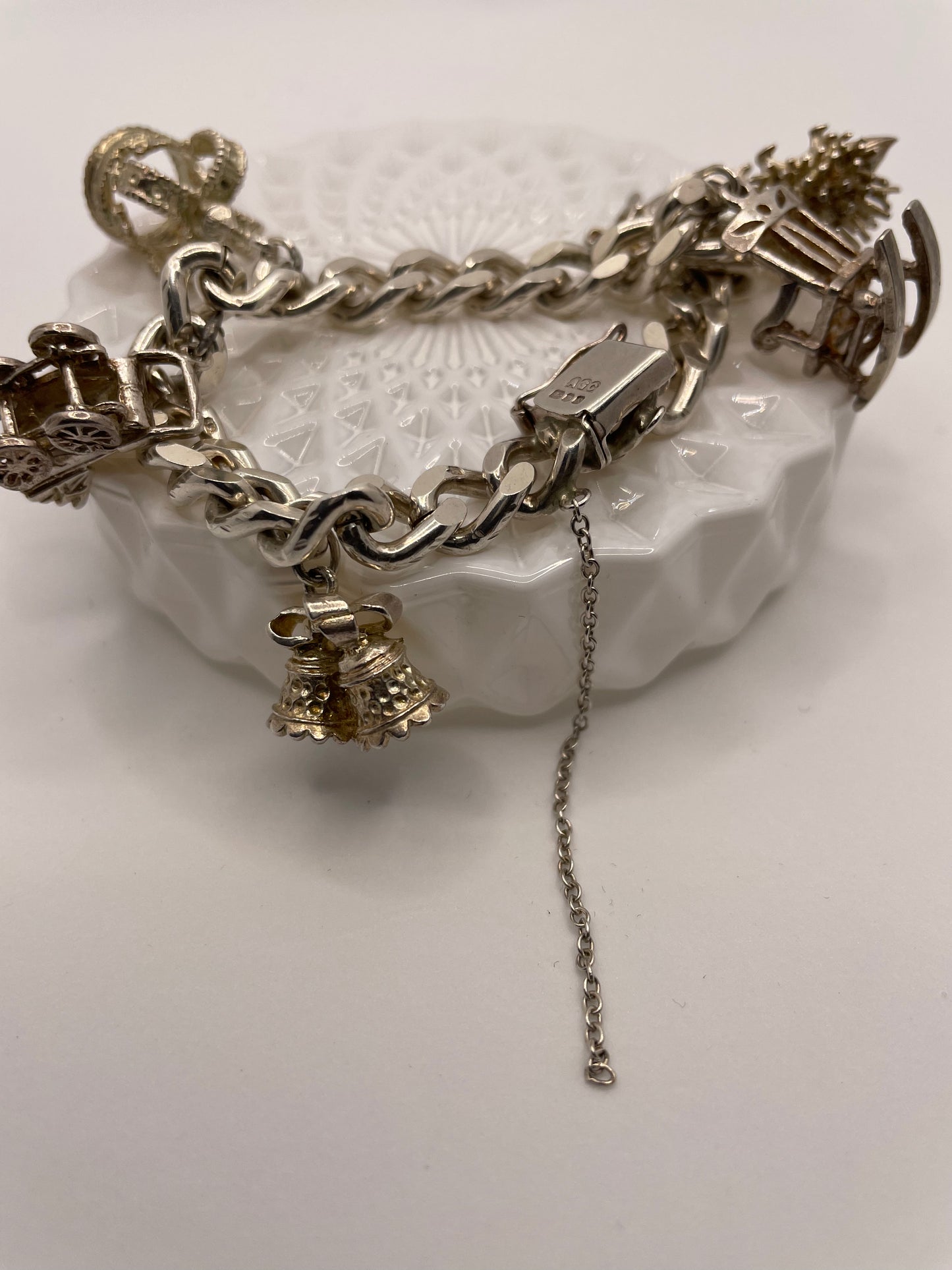 Silver Charm Bracelet