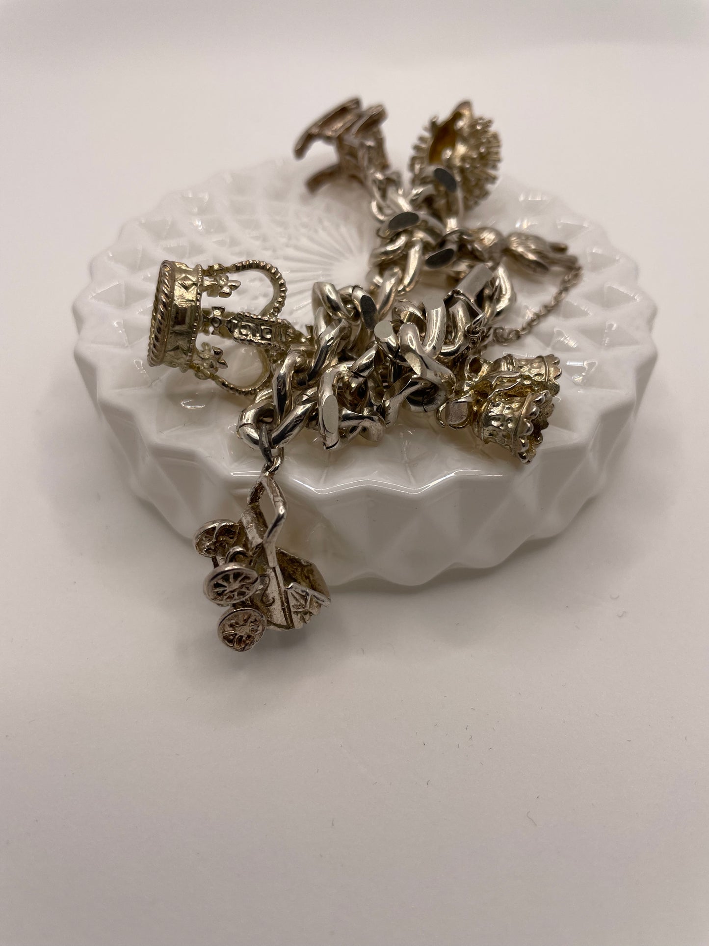 Silver Charm Bracelet