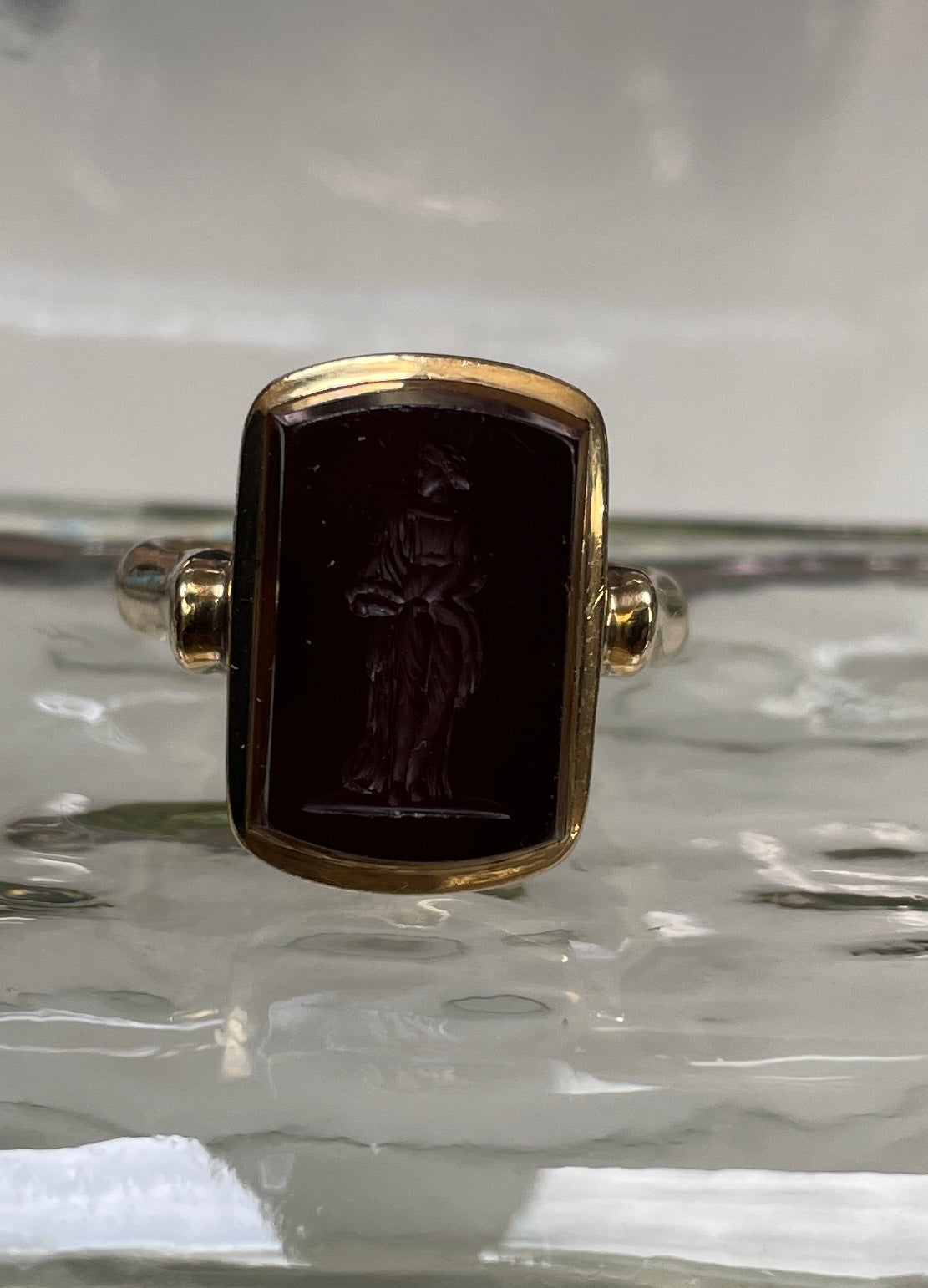 1930s 9ct Intaglio Ring