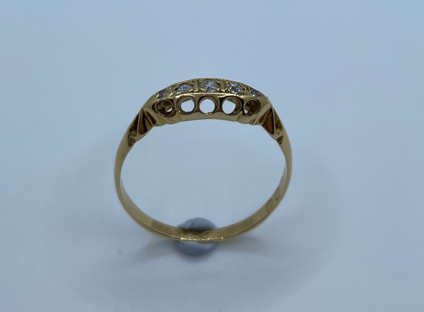 Edwardian Diamond Bridge Ring