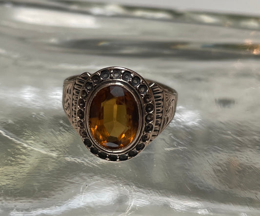 Late Victorian Citrine Ring