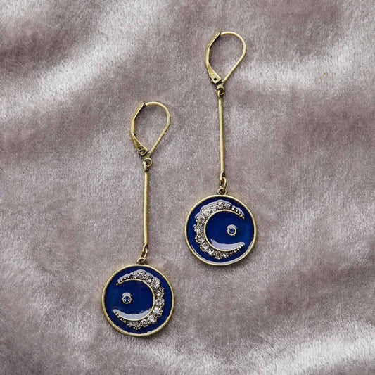 Celestial Long Drop Earrings