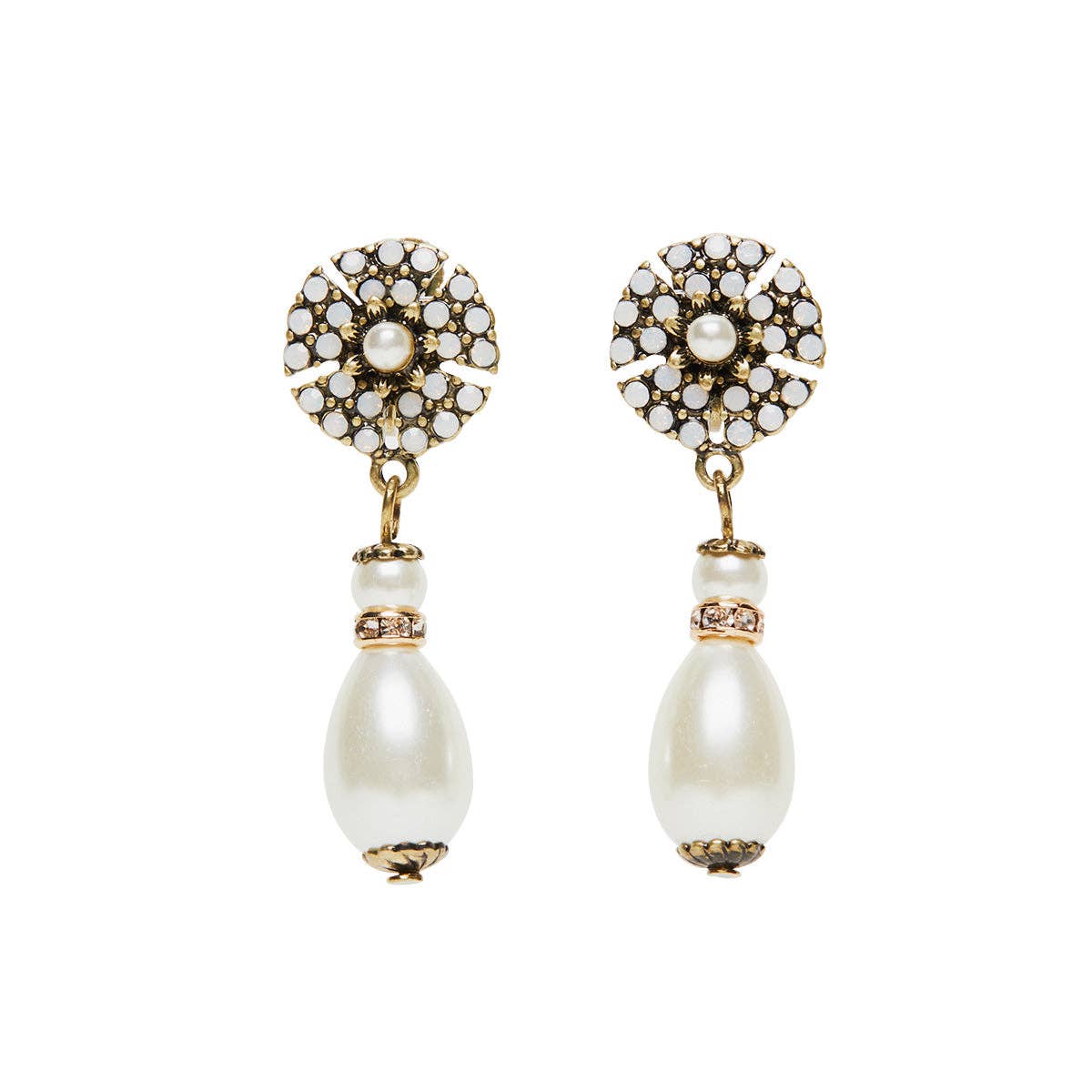 Miriam Haskell Pearl Earrings