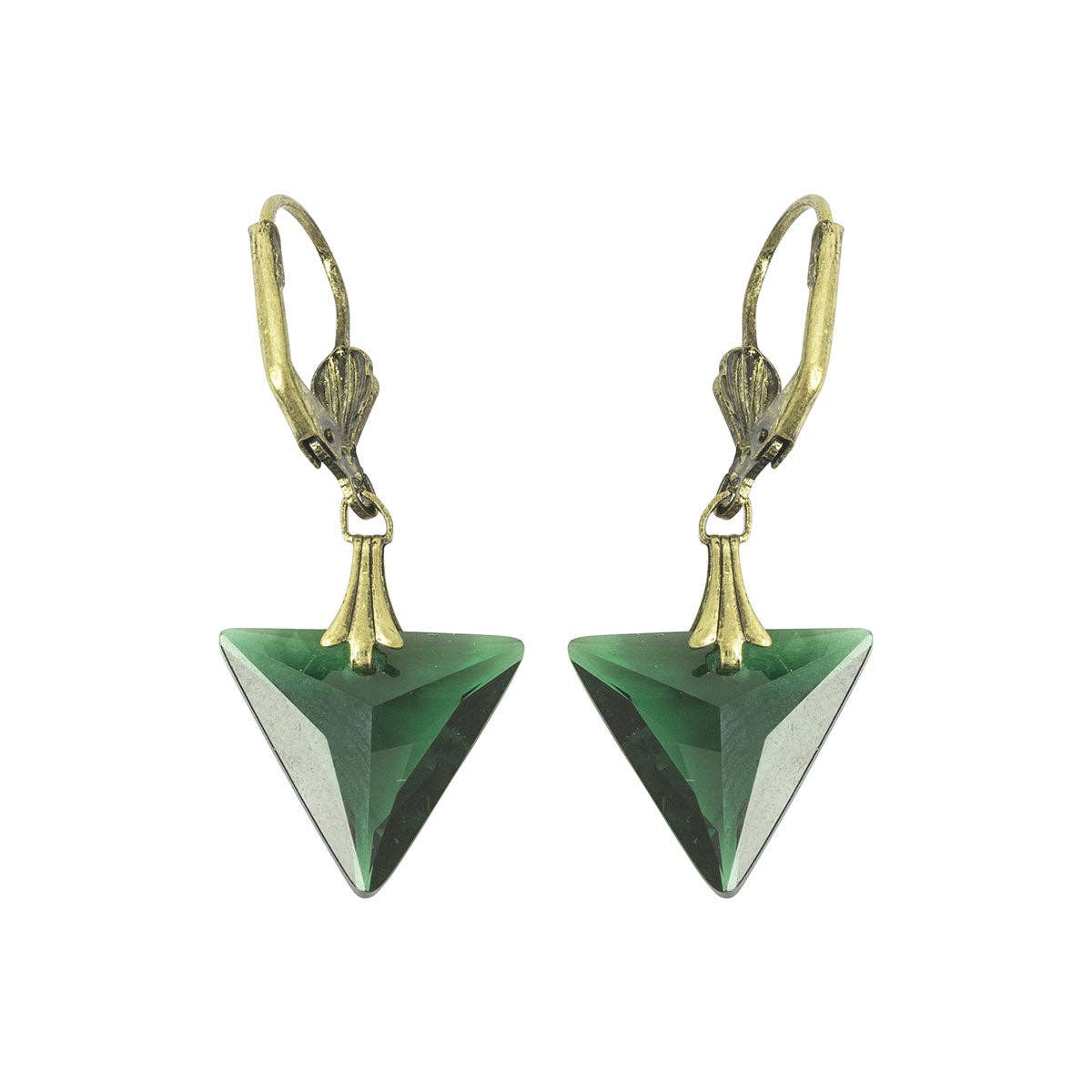 1920’s Triangle Earrings