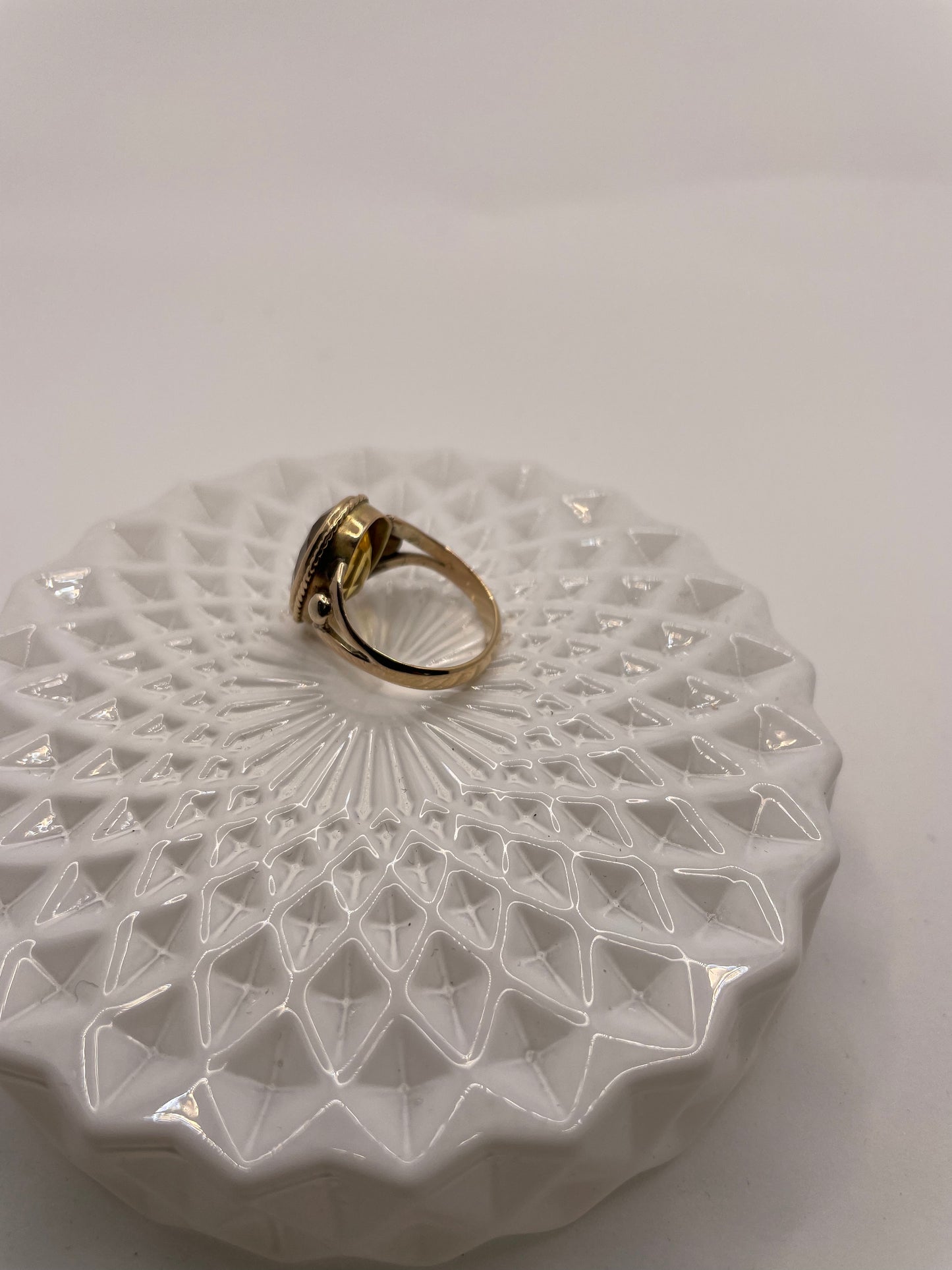 Citrine Cocktail Ring