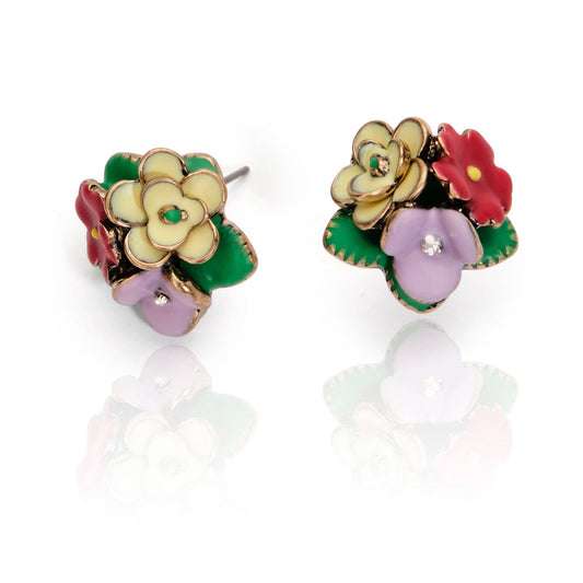 Frida Flower Cluster Earrings