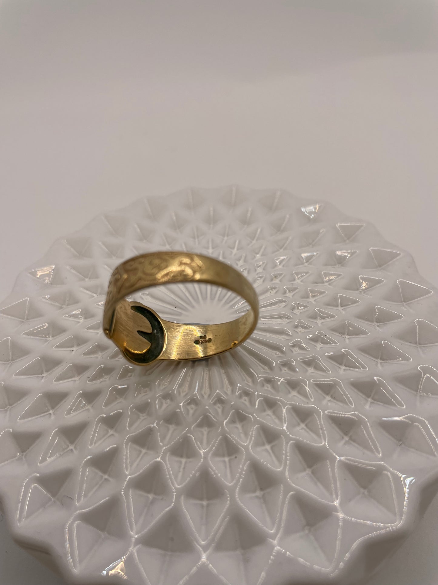 Vintage Belt and Buckle Ring